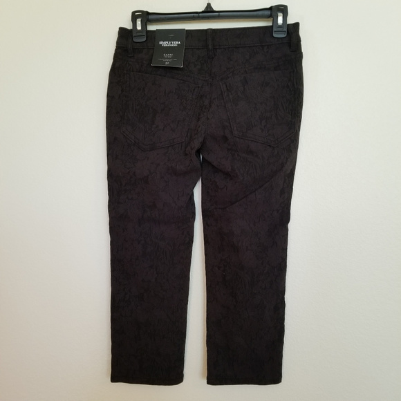 Simply Vera Wang Capri (mid-rise) Size 2P - NWT - Picture 2 of 2